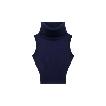 Fashionable Plain Vest Women