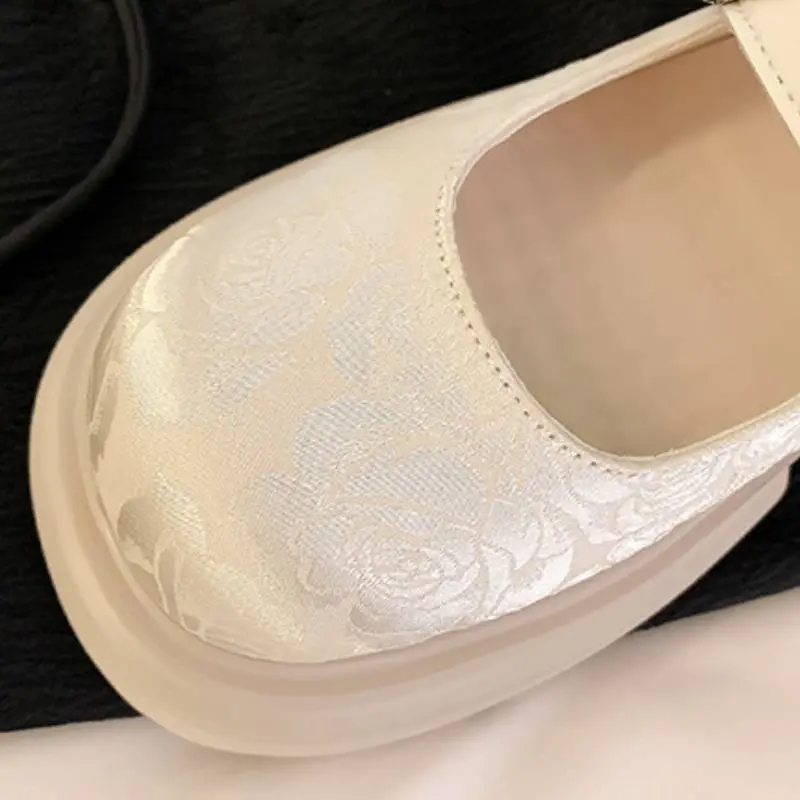 Funky Floral Mary Jane Shoes-9