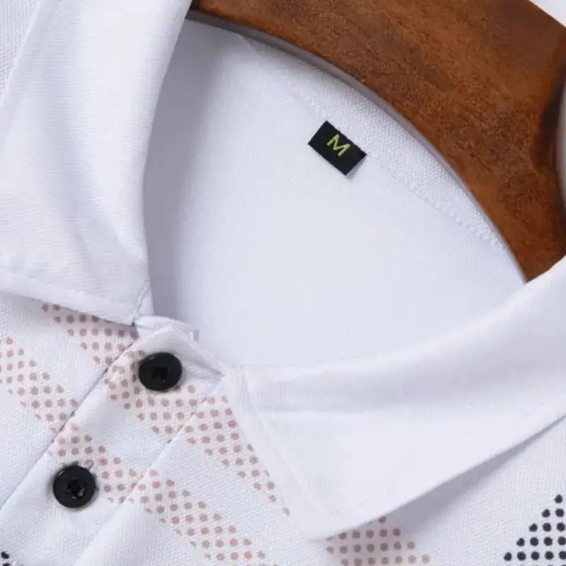 Fashionable Trendy Cotton Blended Fabric Polo-4