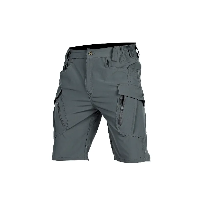 Funky Loose Elastic Quick Drying Fabric Casual Shorts-8