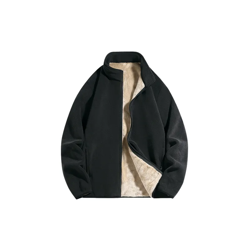 Casual Sporty Warming Velvet Jacket-1