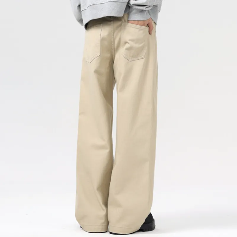 Retro Loose Cotton Casual Pants-5
