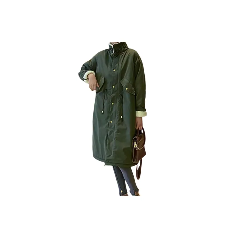 Loose Warming Quilted Jacket-8