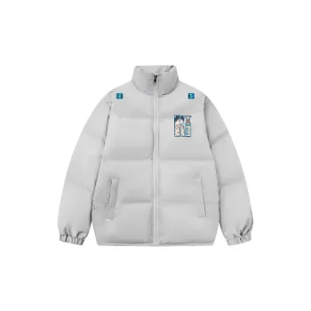 Casual Loose Blended Synthetic Fabrics Quilted Jacket