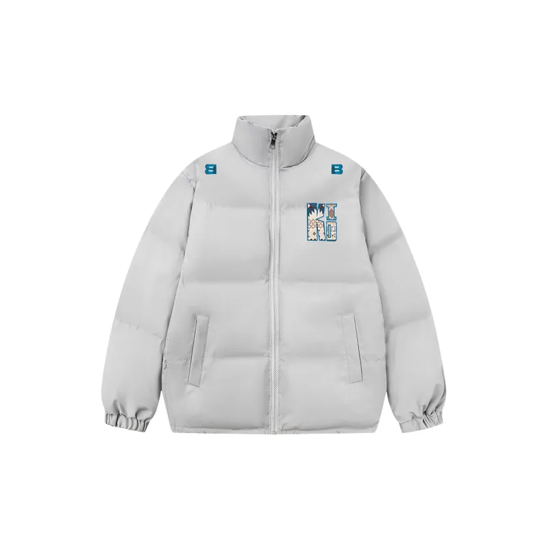 Casual Loose Blended Synthetic Fabrics Quilted Jacket-6