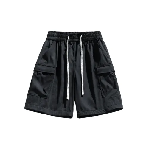 Fashionable Loose Berber Moletom Cargo Shorts