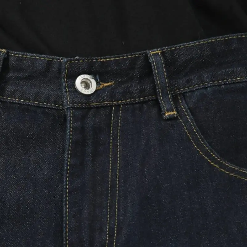Casual Plain Jeans-3