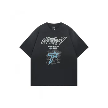 Casual Loose Cotton Blended Fabric T Shirt Unisex
