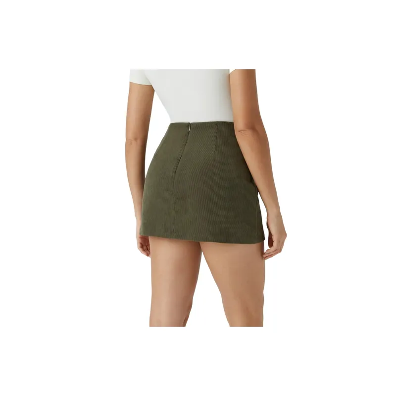 Fashionable Plain Spandex Casual Skirt Women-7