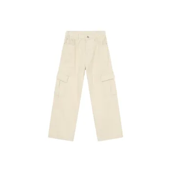Fashionable Loose Cotton Cargo Pants