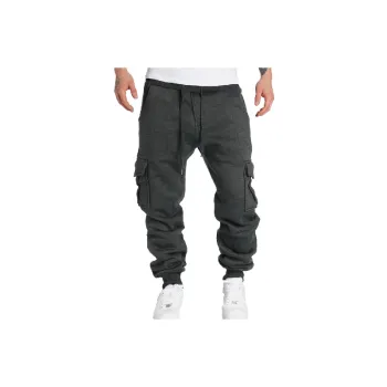 Fashionable Loose Cotton Blended Fabric Casual Pants