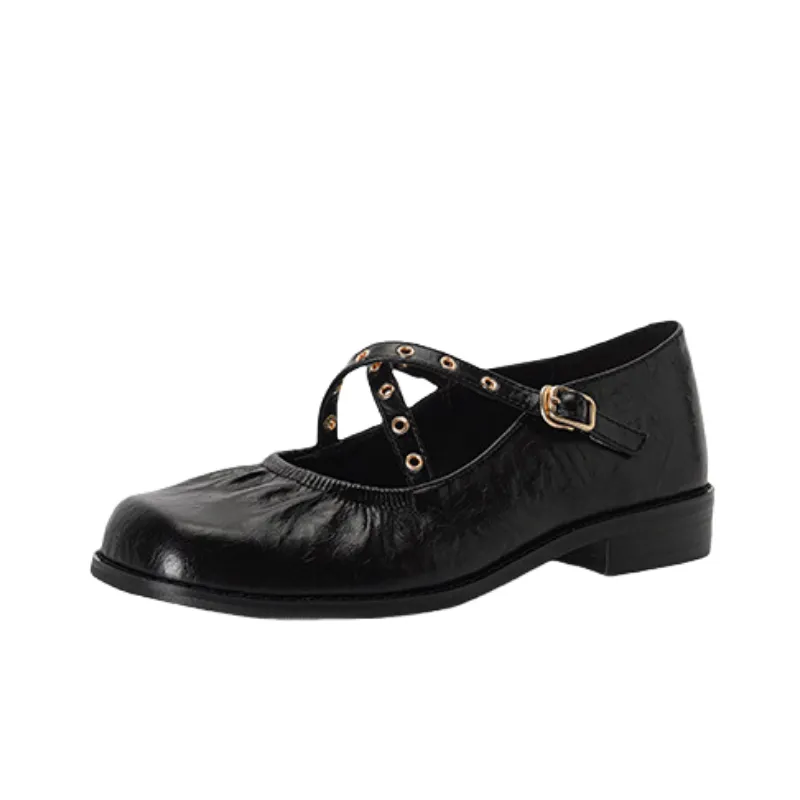 Retro Punk Mary Jane Shoes-3