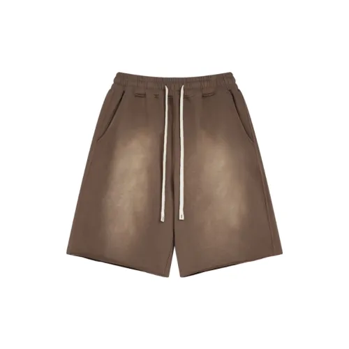Retro Loose Cotton Sports Shorts