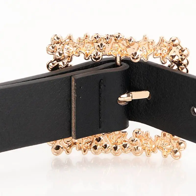 Retro Fashion Glamorous Leather Belt-2