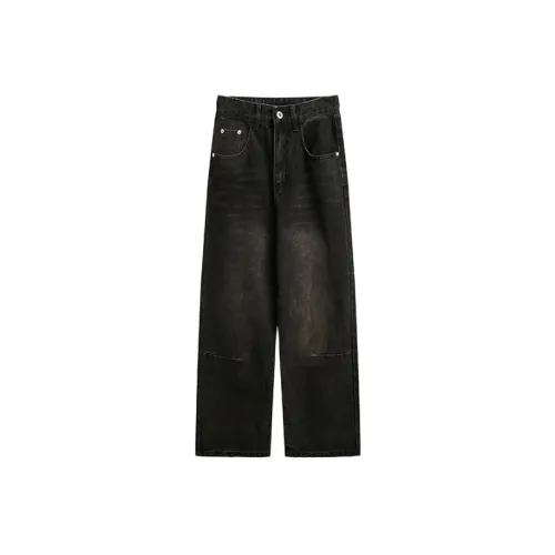 Retro Straight Leg Jeans