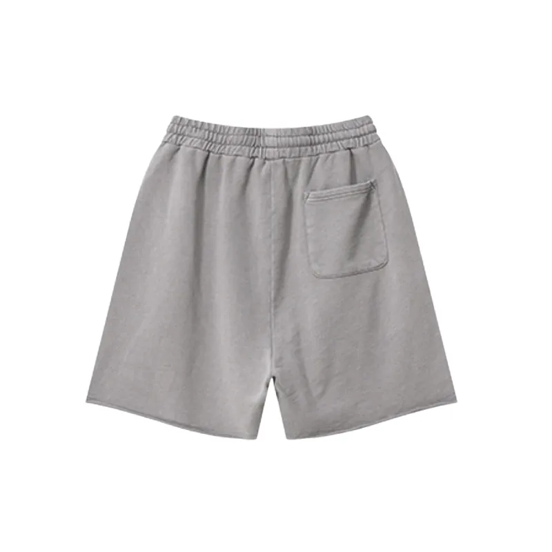 Fashionable Plain Cotton Casual Shorts-13