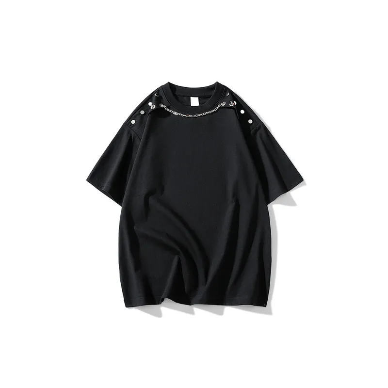 Retro Round Neck T Shirt-6