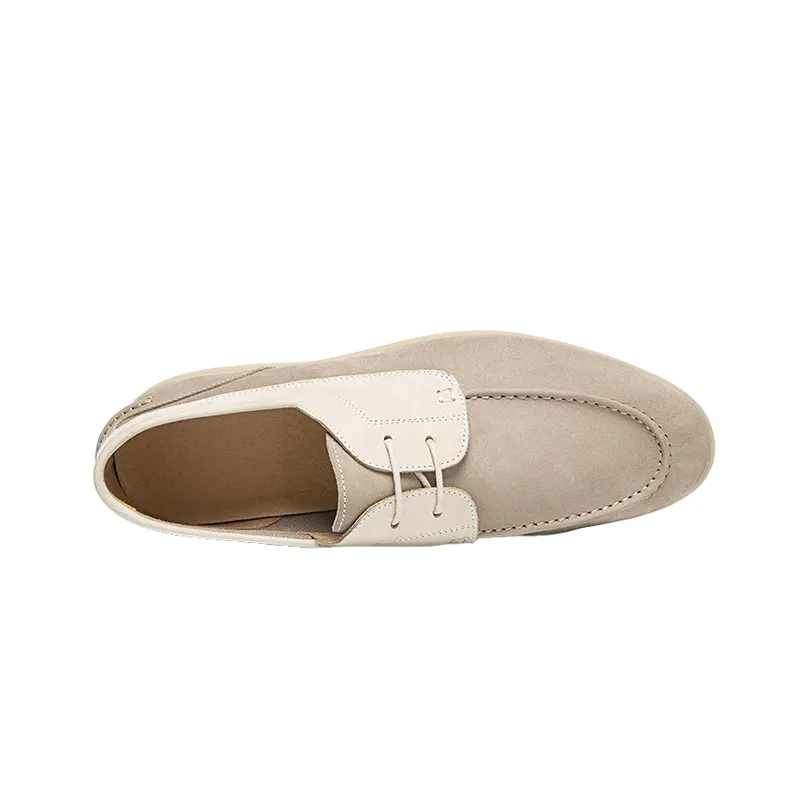 Casual Leather Boat Shoes-6