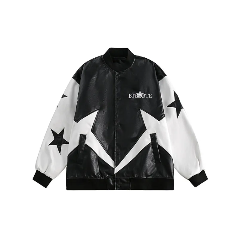 College Style Stitching Embroidered Baseball Suit Jacket