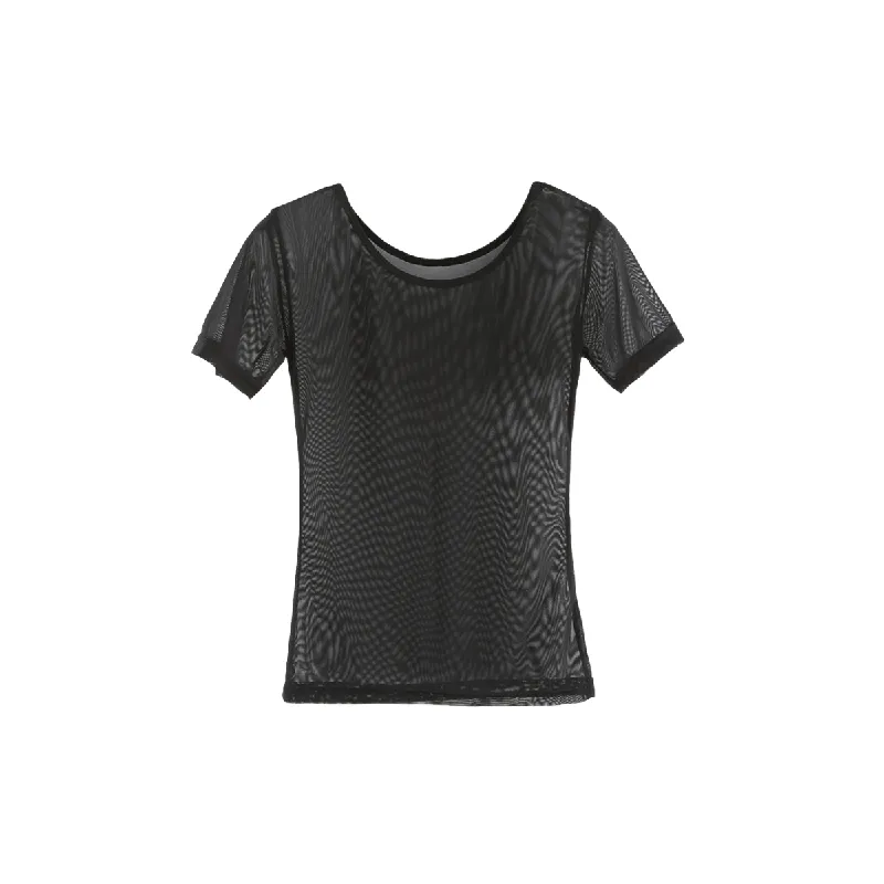 Sexy Loose Polyester T Shirt Women