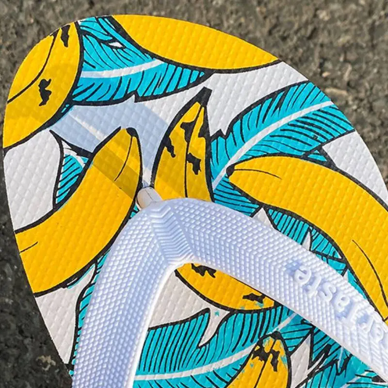 Simple All Over Print Flip Flops-6
