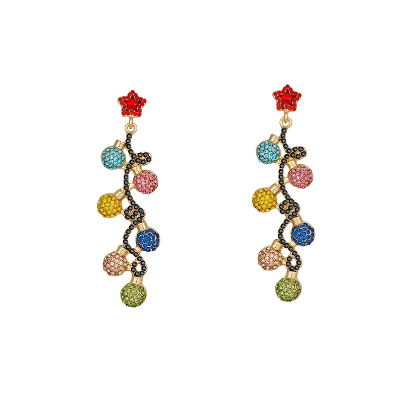 Fashion Retro Christmas Earring-1