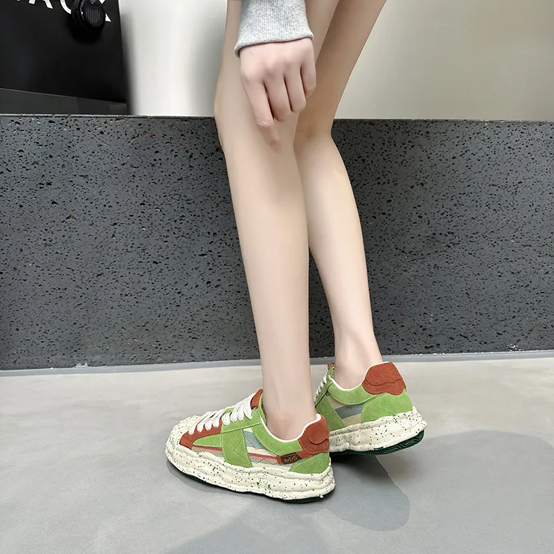 Retro Sports Platform Shoes-7