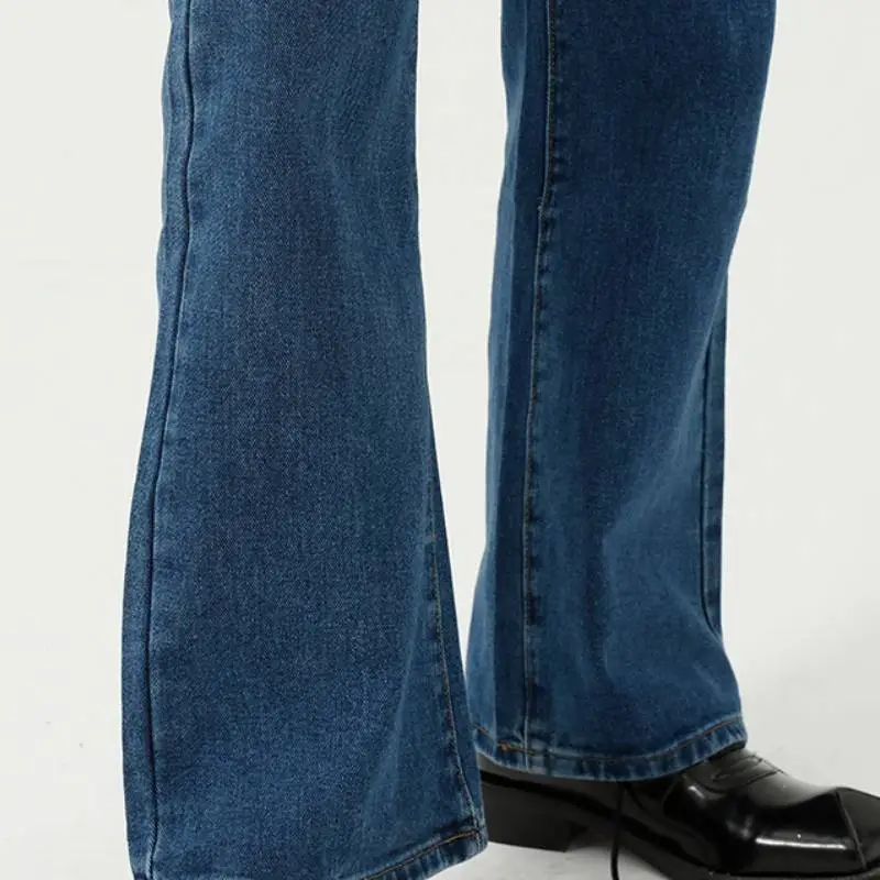 Fashion Plain Jeans-7