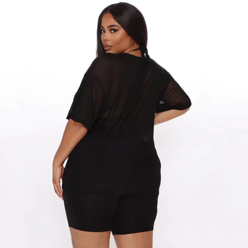 Fashion Sexy Milk Fiber T Shirt Women-1