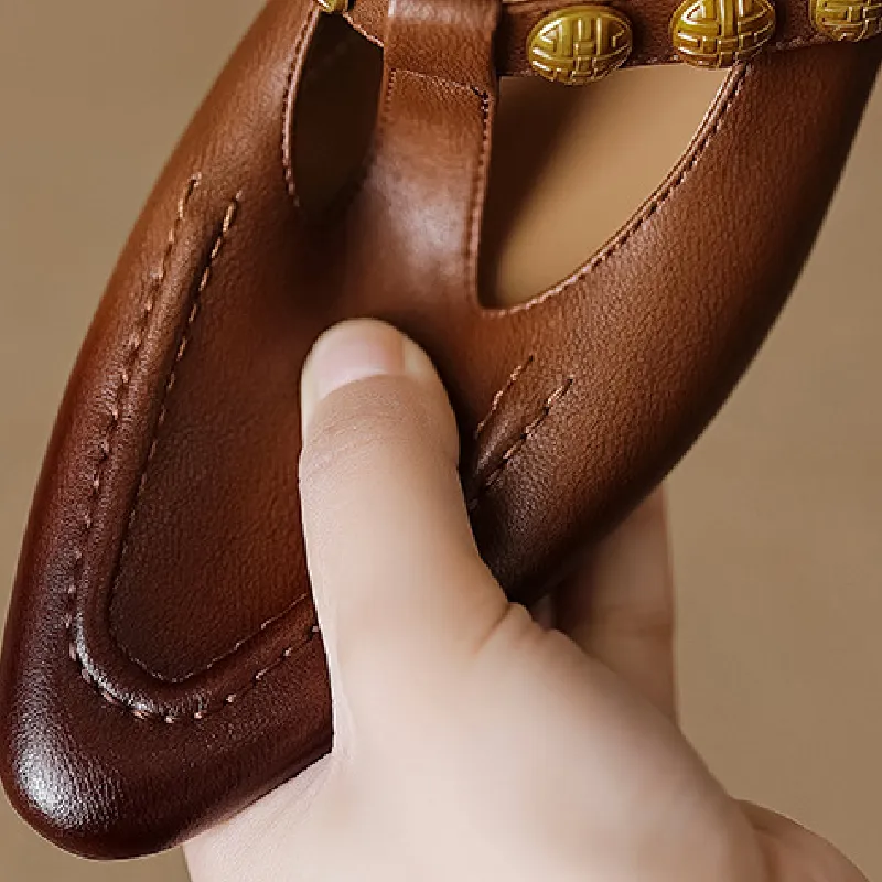 Retro Funky Mary Jane Shoes-3