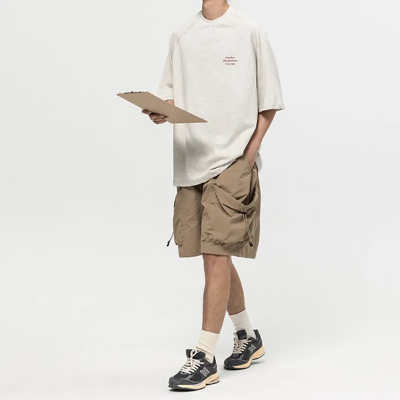 Retro Loose 100% Cotton T Shirt-2