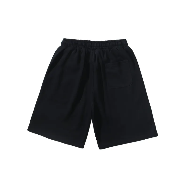 Street Trendy Cotton Blended Fabric Casual Shorts-1