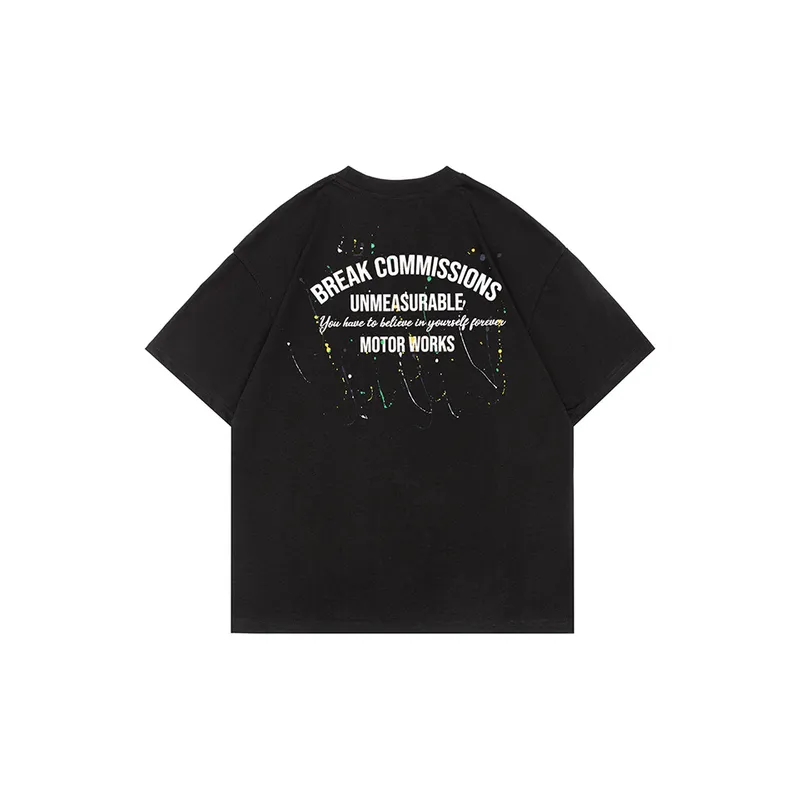 Loose Versatile Half Sleeved T Shirt-1