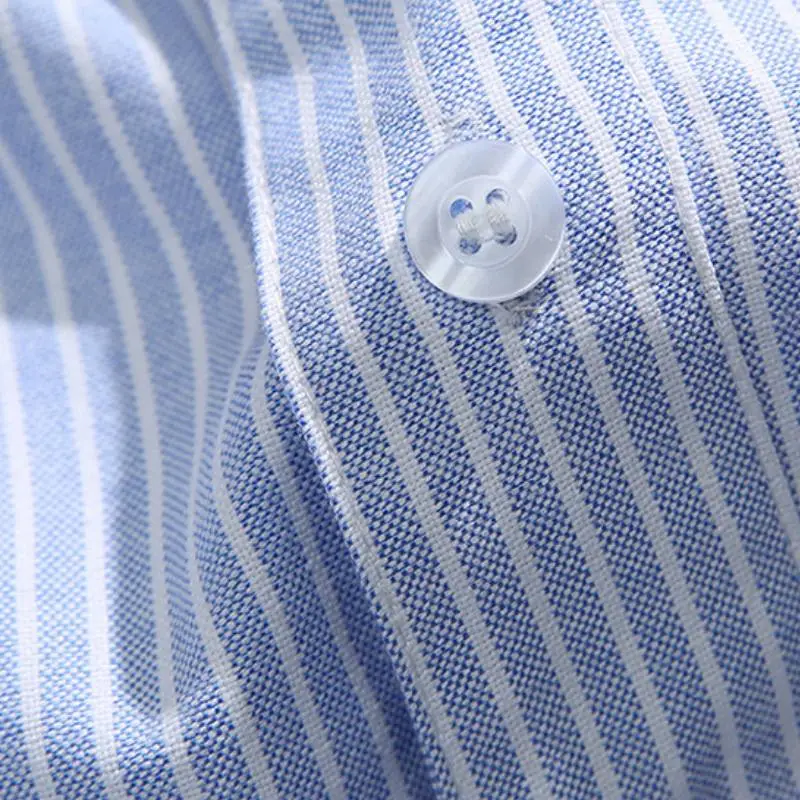 Simple Loose Cotton Blended Fabric Shirt-7