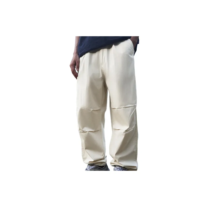 Street Straight Leg 100% Cotton Cargo Pants-4