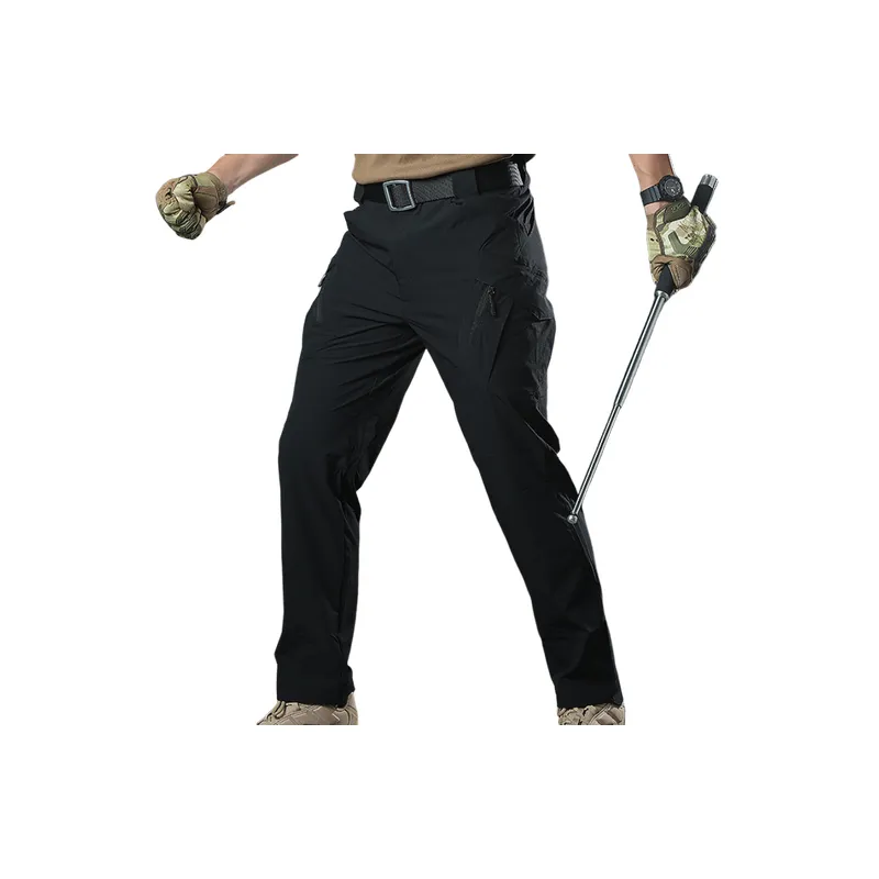 Funky Basics Nylon Cargo Pants-3
