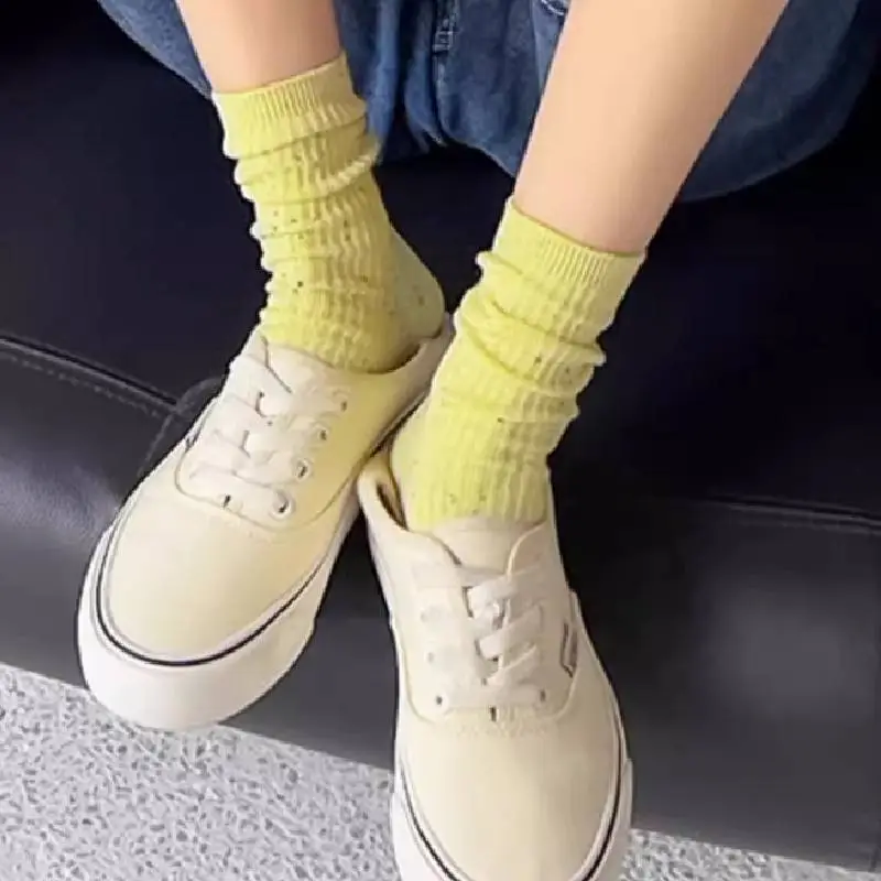 Simple Basics Combed Cotton Mid Calf Sock-3