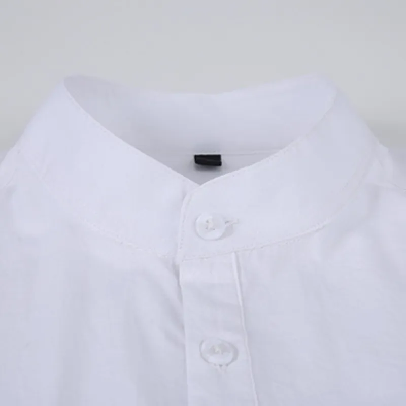 Casual Loose 100% Cotton Shirt-6