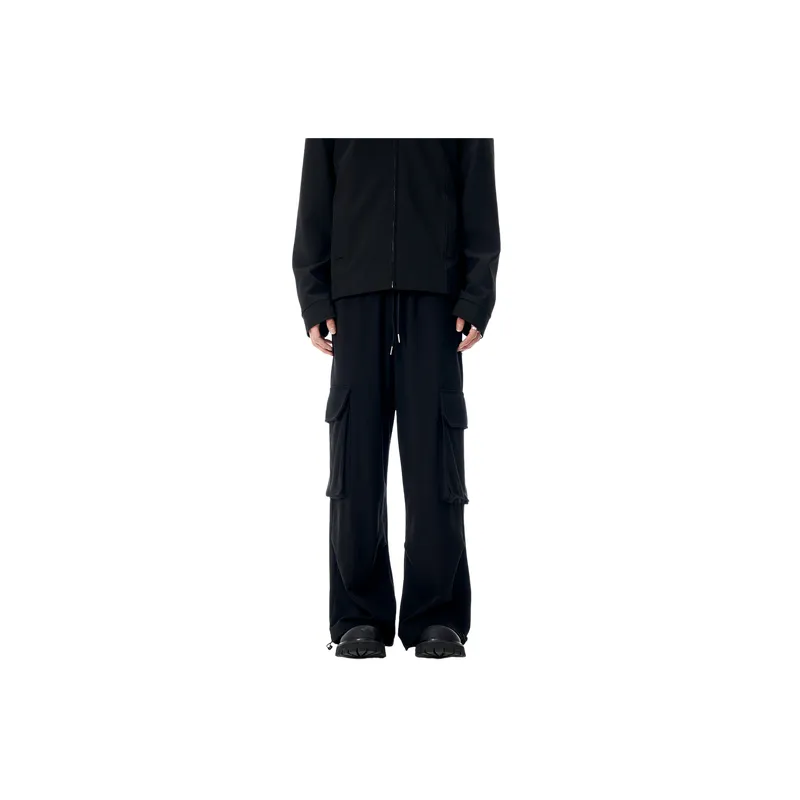 Sporty Breathable Cotton Blended Fabric Casual Pants Unisex-1
