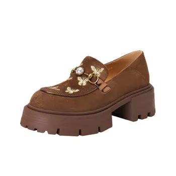 Embroidery Glamorous Loafer