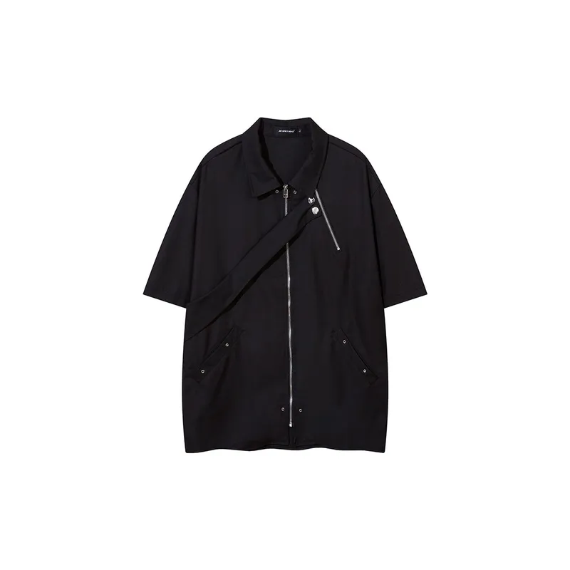 High Street Loose Half Sleeved Shirt-2
