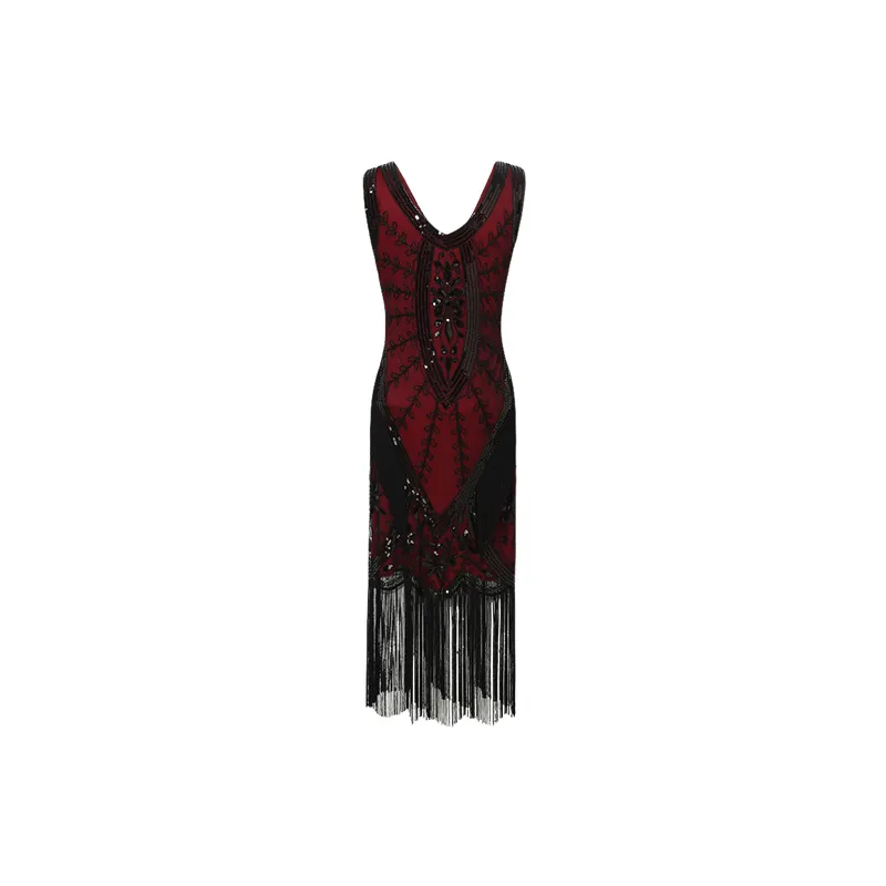 Retro Fashionable Dress Women-3