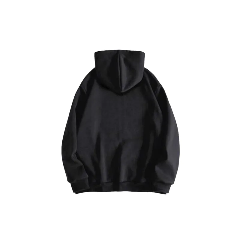 Basics Plain Cotton Blended Fabric Sweatshirt-1
