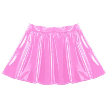 Fashionable Basics PU Leather Skirt Women