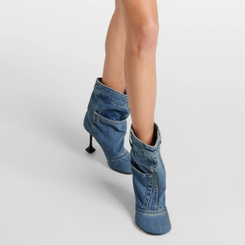 Fashionable Simple Ankle Boots-8