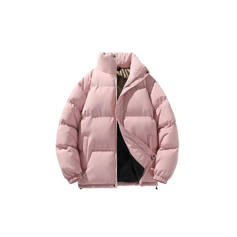 Casual Loose Polyester Quilted Jacket-0