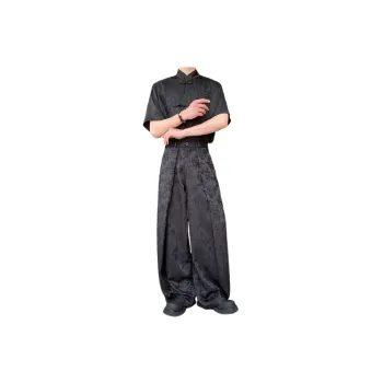 Fashionable Simple Lycra Casual Pants