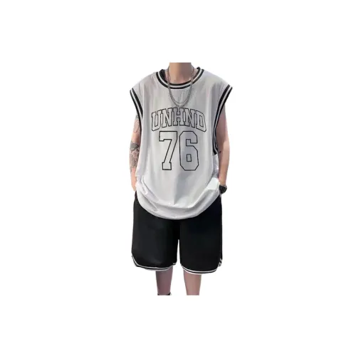 Basketball Shorts And Trendy Casual T Shirt Set