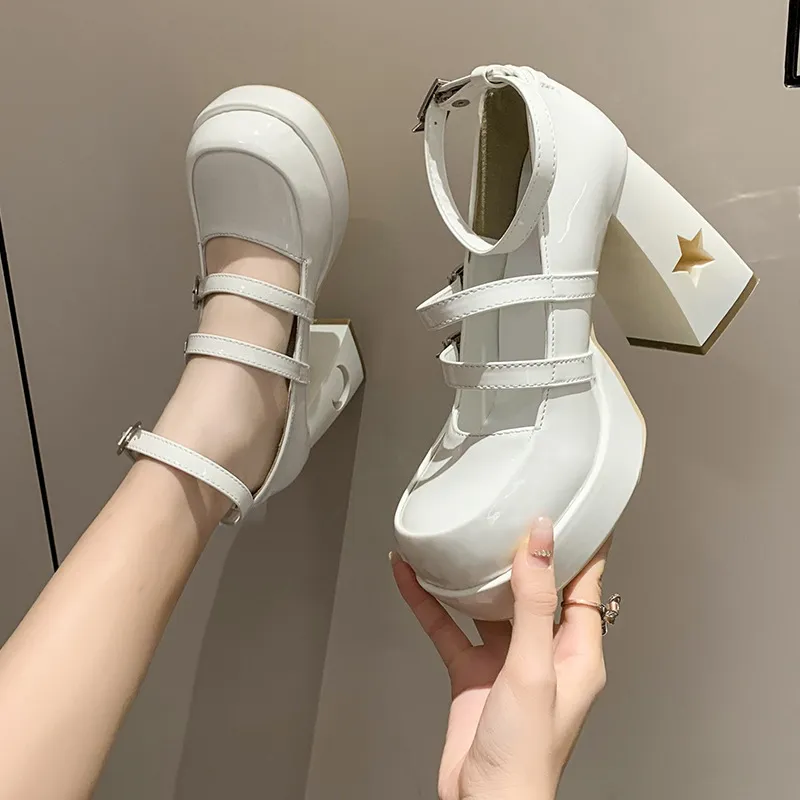 Cool Casual Soft Mary Jane Shoes-1