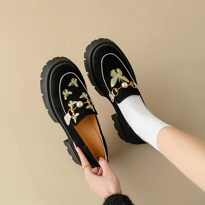 Embroidery Glamorous Loafer-1
